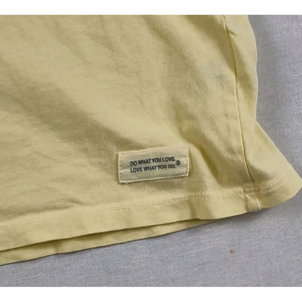 Life Is Good Shirt Women L Yellow Mystic CT Crusher Lite Short Sleeve Sun... - Picture 5 of 5